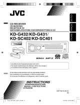JVC KD-G431 Manuale utente