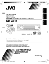 JVC KD-G541 Manuale del proprietario