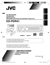 JVC KD-PDR41 Manuale utente