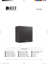 KEF T305 Home Theatre Speaker System Manuale utente