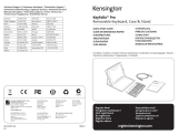 Kensington KeyFolio Pro Removable Keyboard, Case and Stand Manuale utente
