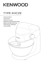 Kenwood Prospero Plus KHC29 Manuale del proprietario