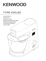 Kenwood KWL90 124SI TITANIUM CHEF Manuale del proprietario