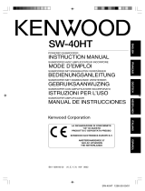 Kenwood SW-40HT Manuale utente