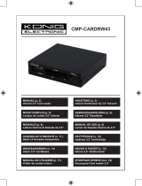 König CMP-CARDRW43 Manuale utente