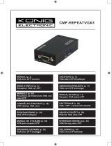 Konig Electronic CMP-REPEATVGA5 Manuale del proprietario