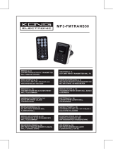 König MP3-FMTRANS50 Manuale del proprietario