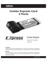 Kraun COMBO Express Card Manuale utente