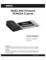Kraun IEEE1394 Firewire PCMCIA Manuale utente