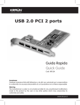 Kraun USB 2.0 PCI Manuale utente