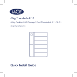 LaCie 6big Thunderbolt™ 3 Guida d'installazione