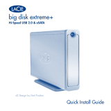 LaCie Big Disk Extreme  Dual Guida di installazione rapida