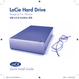LaCie Hard Drive, Design by F.A. Porsche FireWire 400 Manuale utente