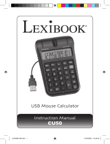 Lexibook CU50 Manuale del proprietario
