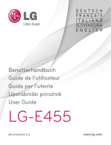LG LGE455.AGRCBK Manuale utente