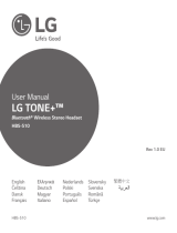 LG HBS-510-Black Manuale del proprietario