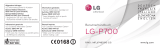 LG LGP700.AYGOBK Manuale utente
