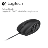 Logitech G600 Manuale utente