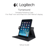 Logitech Turnaround Versatile rotating case for iPad mini Guida d'installazione