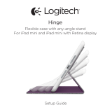 Logitech Hinge Flexible case for iPad mini Guida d'installazione