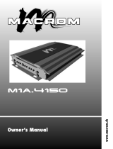 Macrom M1A.4150 Manuale utente
