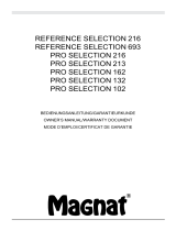 Magnat Pro Selection 102 Manuale del proprietario
