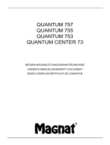 Magnat Audio Quantum 753 Manuale del proprietario