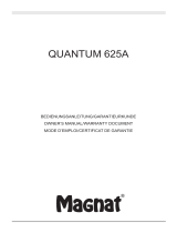 Magnat QUANTUM 625A Manuale del proprietario
