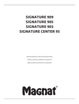 Magnat Audio Signature Center 93 Manuale del proprietario