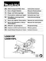 Makita LS0815FL Manuale del proprietario