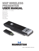 Manhattan MXP 177580 Manuale utente