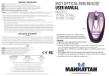 Manhattan MO1 Manuale utente