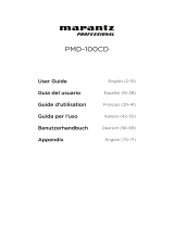 Marantz PMD-100CD Guida utente