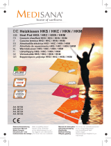 Medisana Heating pad HKM Manuale del proprietario