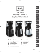 Melitta Easy Therm & EasyTop® Therm & EasyTop® Therm Steel 1010 Istruzioni per l'uso