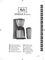 Melitta SINGLE5® Therm M728 Operating Instructions Manual