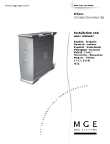 MGE UPS Systems 1500 Manuale utente