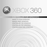 Microsoft Xbox 360 Manette avec fil Windows Manuale utente
