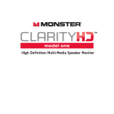 Monster Cable Clarity HD Model One High specificazione