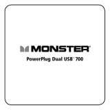 Monster Cable PowerPlug Dual USB 700 Guida utente