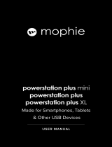 Mophie 3461_PSPLUS-6K-2N1-SGRY-BLK Manuale utente