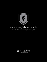 Mophie Samsung Galaxy S5 juice pack Manuale utente