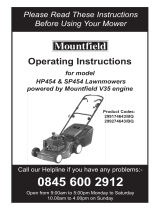 Mountfield HP454 Istruzioni per l'uso