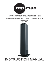 MPMan T600CD Manuale del proprietario