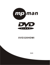 MPMan XVD320 HDMI Manuale del proprietario