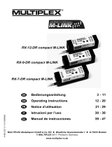 MULTIPLEX Empfaenger Rx 7 Dr Compact Manuale del proprietario