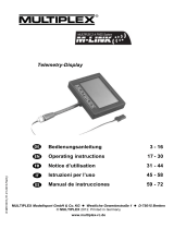 MULTIPLEX Telemetry-Display Manuale del proprietario