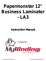 MyBinding Papermonster LA4 Manuale utente