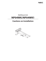 NEC NP04WK1 Manuale utente