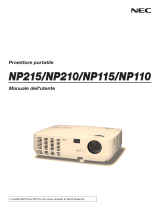 NEC NP215 Manuale del proprietario